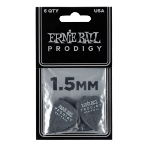Ernie Ball Prodigy Standard Black 1.50mm - 6 Pack