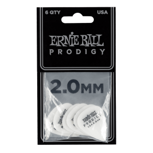 Ernie Ball Prodigy Standard White 2.00mm - 6 Pack