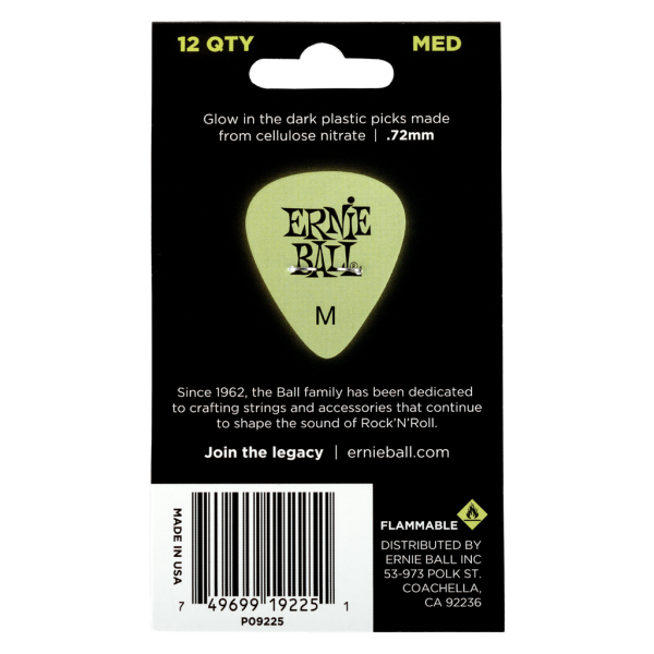 Ernie Ball Super Glow Medium - 12 Pack - Image 2