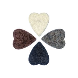 Felt Tones Heart 4 Pack