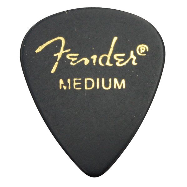 Fender Classic Celluloid 351 Black Medium