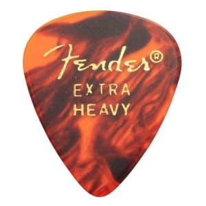 Fender Classic Celluloid 351 Tortoiseshell Extra Heavy