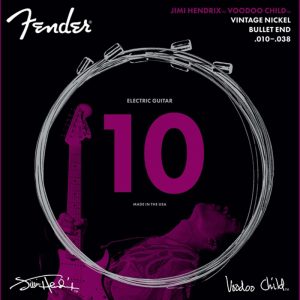Fender - Jimi Hendrix Vintage Nickel Bullet End - 10-38