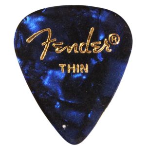 Fender Premium Celluloid 351 Blue Moto Thin
