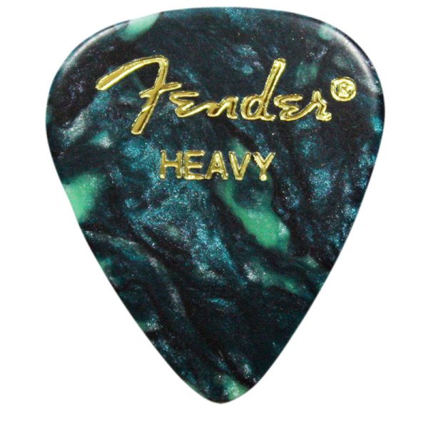 Fender Premium Celluloid 351 Ocean Turquoise Heavy - 12 Pack