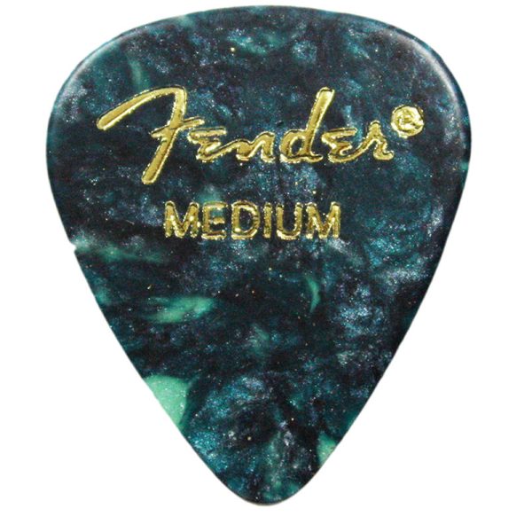 Fender Premium Celluloid 351 Ocean Turquoise Medium - 12 Pack