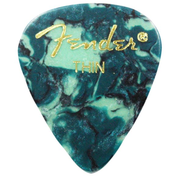 Fender Premium Celluloid 351 Ocean Turquoise Thin