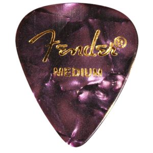 Fender Premium Celluloid 351 Purple Moto Medium