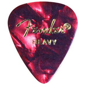 Fender Premium Celluloid 351 Red Moto Heavy