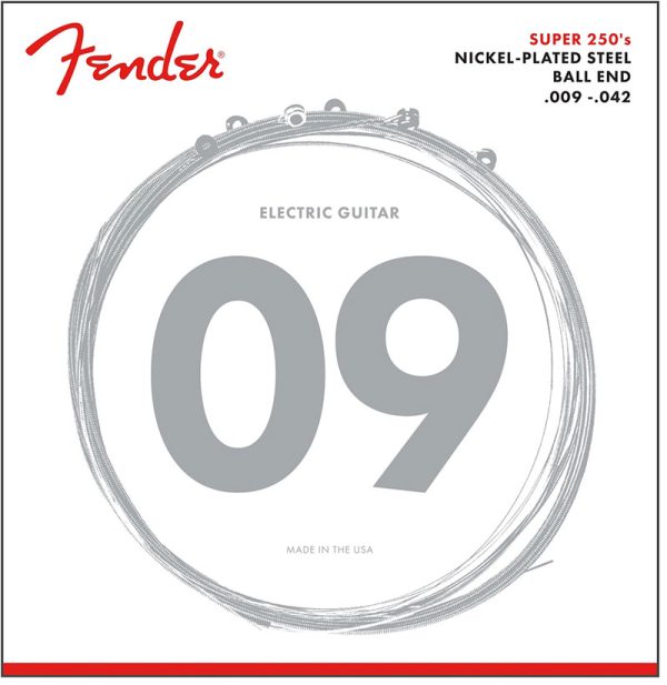 Fender - Super 250L - Nickel Plated - 9-42