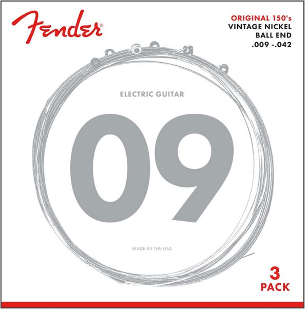 Fender - Vintage Nickel 150 L-3 Pack - 9-42