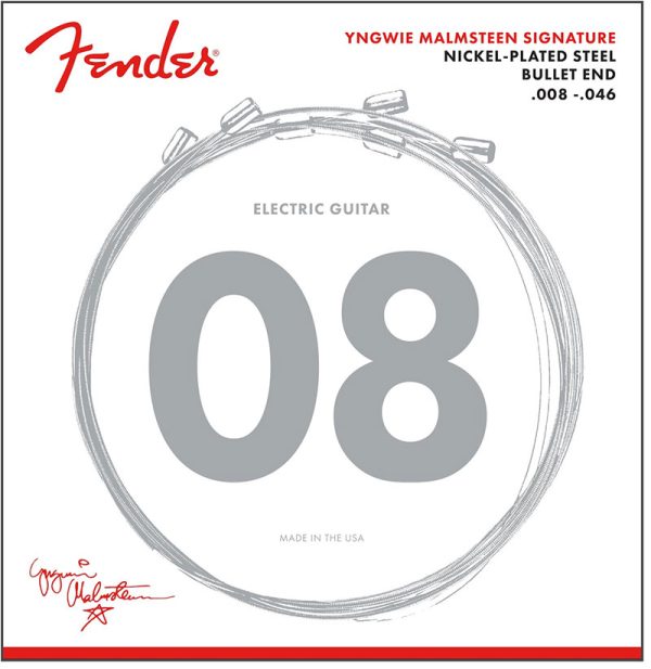 Fender - Yngwie Malmsteen Nickel Plated Steel Bullet End - 8-46