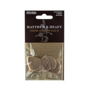 Dunlop Matt Heafy Custom Max Grip Jazz III 1.38mm - Player Pack