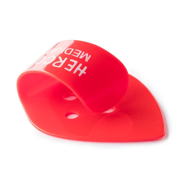 Dunlop Herco Flat Thumbpick Medium  Various Colours - Image 2