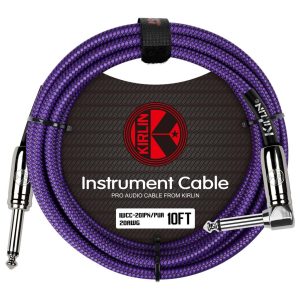 Kirlin Fabric Straight To Angeled Connector - 10ft/3m - Purple