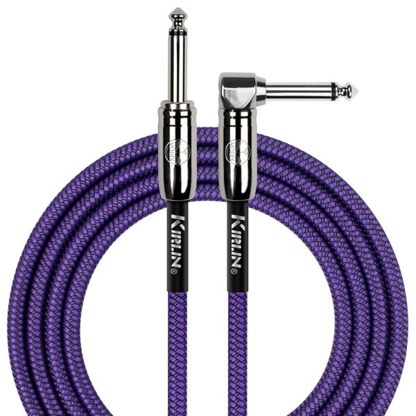Kirlin Fabric Straight To Angeled Connector - 10ft/3m - Purple - Image 2