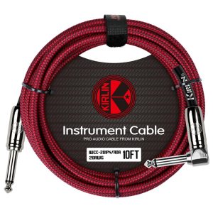 Kirlin Fabric Straight To Angeled Connector - 10ft/3m - Red