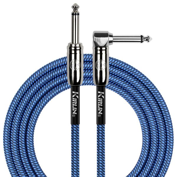 Kirlin Fabric Straight To Angeled Connector - 20ft/6m - Blue - Image 2