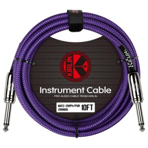 Kirlin Fabric Straight Connector - 10ft/3m - Purple