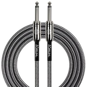 Kirlin Fabric Straight Connector - 20ft/6m - Black