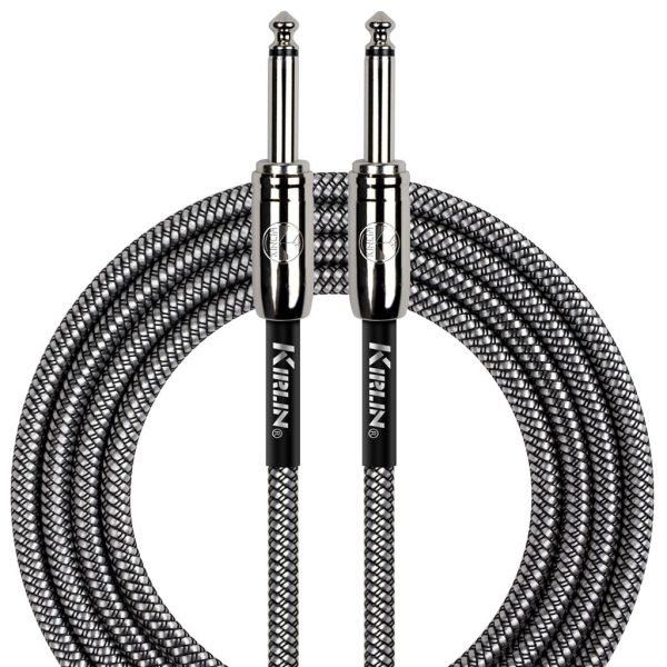 Kirlin Fabric Straight Connector - 20ft/6m - Black