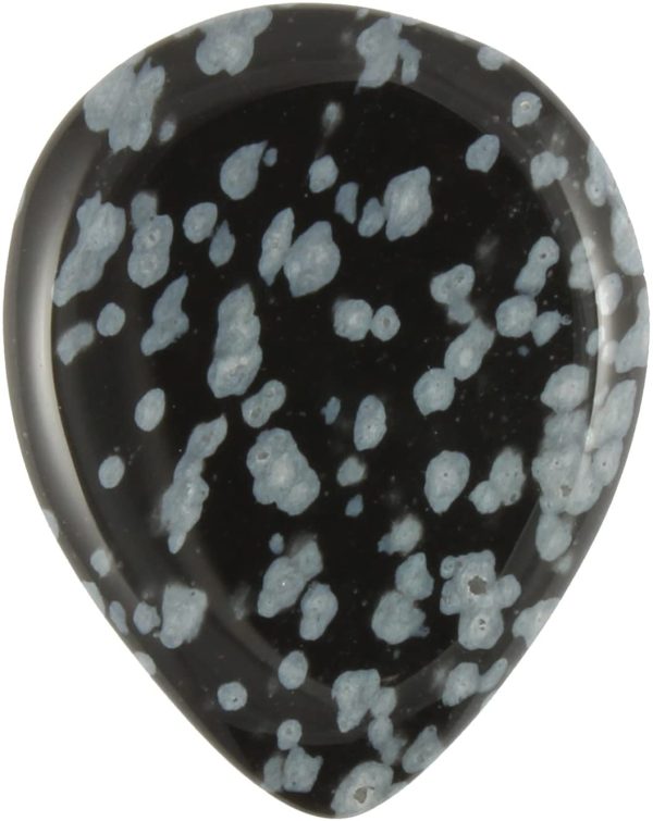 Lava Tones Snowflake Obsidian