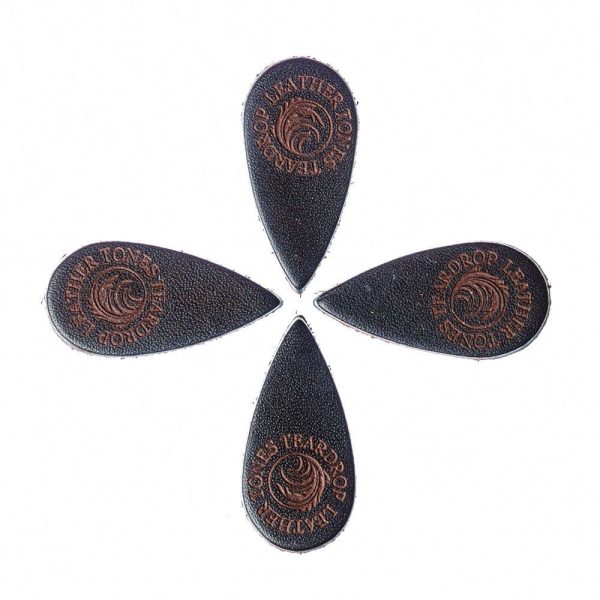 Leather Tones Teardrop Brown - Image 2