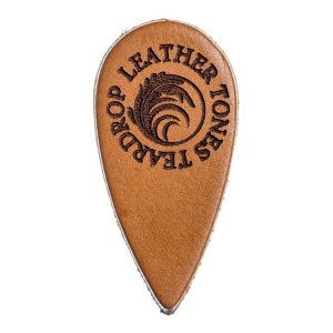 Leather Tones Teardrop Cognac