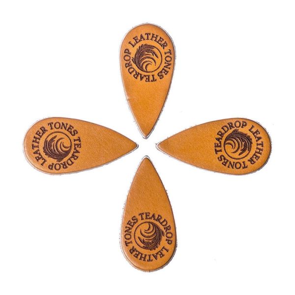Leather Tones Teardrop Cognac - Image 2