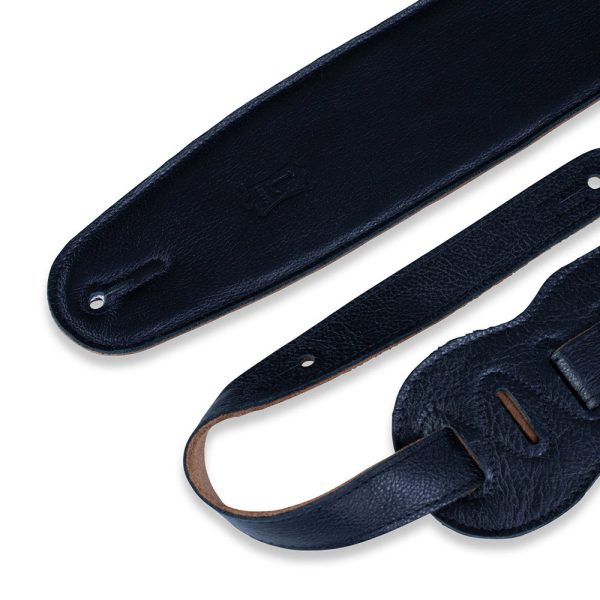 Levys Garment Leather w Suede Back Padded 3 1/2" - Black M4GF-BLK - Image 2