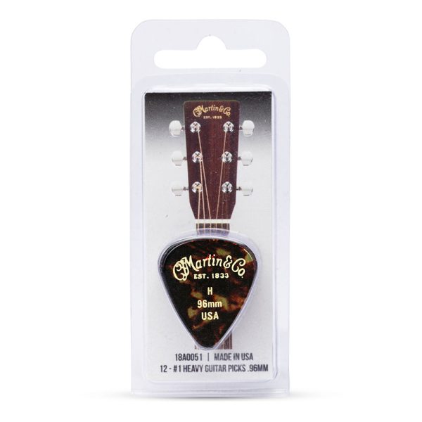 Martin #1 351 Standard Tortoiseshell Heavy 0.96mm - 12 Pack