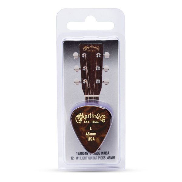 Martin #1 351 Standard Tortoiseshell Light 0.46mm - 12 Pack