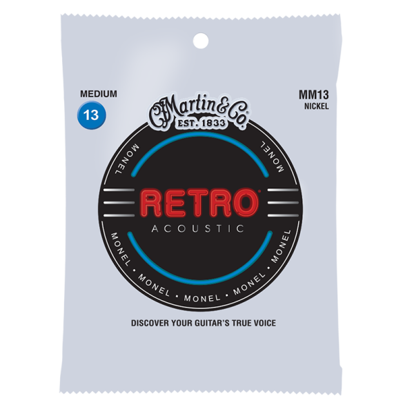 Martin Retro Monel Medium ( 13-56 ) MM13