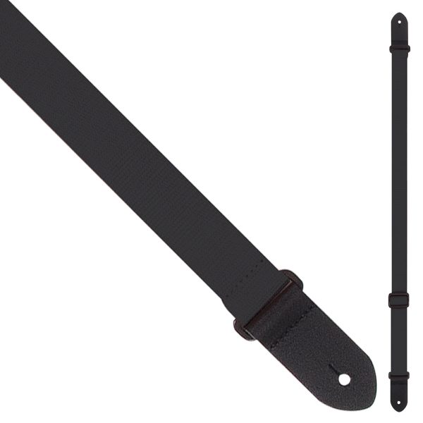 Perris Woven Ukulele/Jnr Guitar Strap - Black