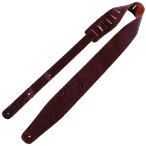 Perris Easy Slide Saddle Leather Strap - Brown