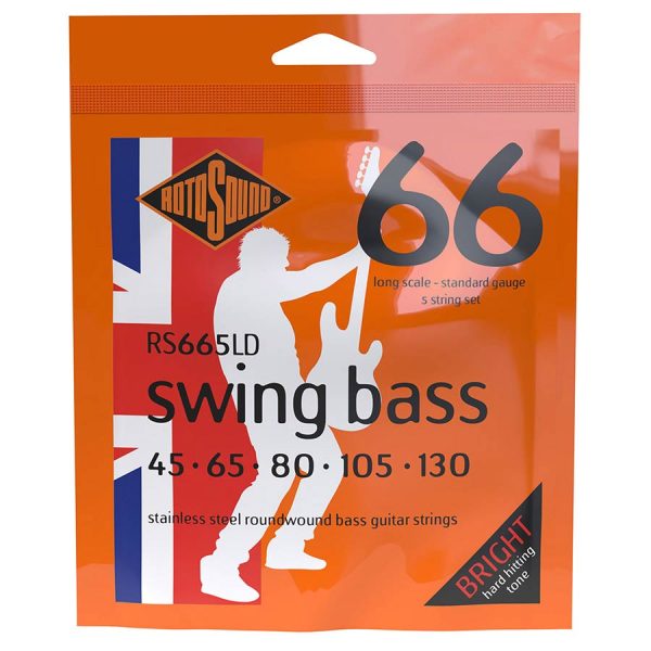 Rotosound RS665LD Swing Bass 66 5 String Standard 45-130