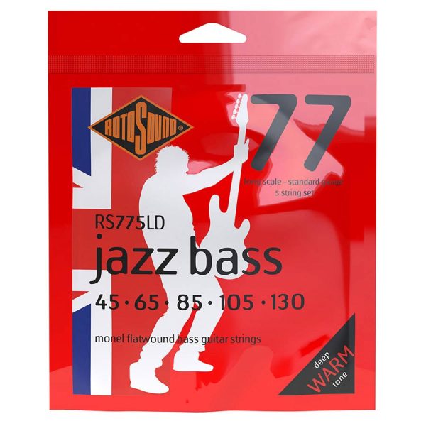 Rotosound RS775LD Jazz Bass 77 5 String Standard 45-130