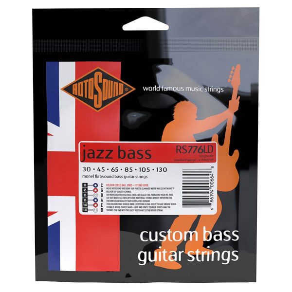 Rotosound RS776LD Jazz Bass 77 6 String Standard 30-130