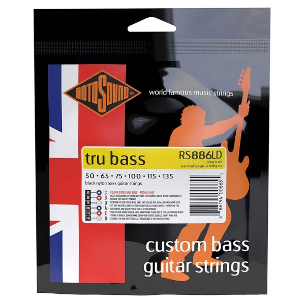Rotosound RS886LD Tru Bass 88 6 String 50-135