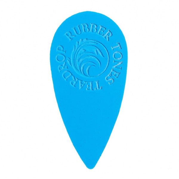Rubber Tones Teardrop Blue Silicon