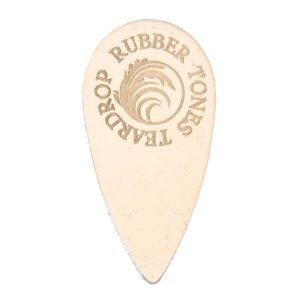 Rubber Tones Teardrop Clear Silicon