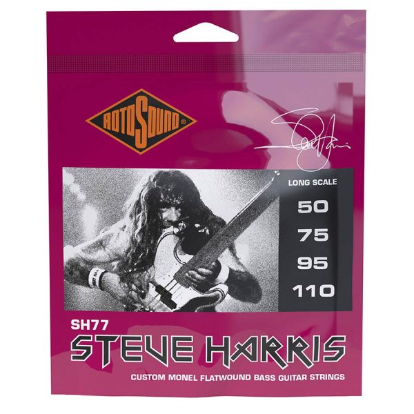 Rotosound SH77 Steve Harris Custom Flatwound 50-110