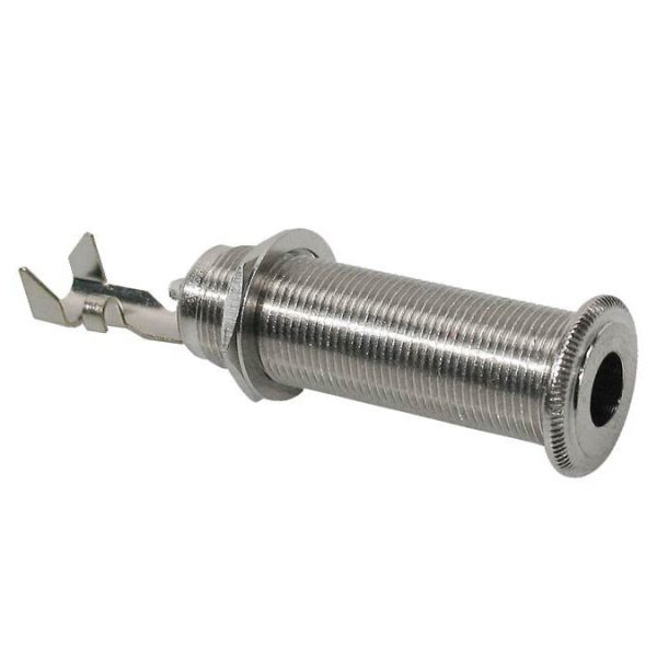 Switchcraft - SC-151 Barrel Jack Socket 2 Pole Mono - Nickel
