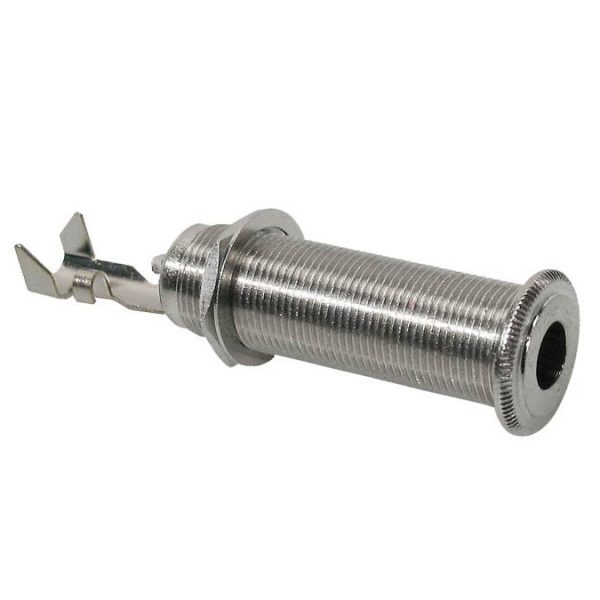 Switchcraft - SC-152B Barrel Jack Socket 3 Pole Stereo - Nickel