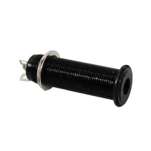 Switchcraft - SC-155 Barrel Jack Socket 3 Pole Stereo - Black