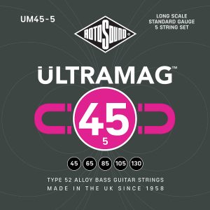 Rotosound UM45-5 Ultramag Medium 5 String 45-130