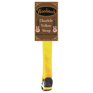 Woodstock Ukelele Strap Yellow